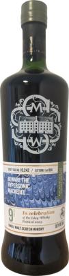 Bunnahabhain 2013 SMWS 10.242 Beware the hypersonic mackerel 2nd Fill Ex-PX Hogshead Islay Whisky Festival 2023 58.7% 700ml