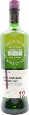Aberlour 2005 SMWS 54.71 Sweet and tangy hot and spicy Refill Ex-Bourbon Barrel 58.2% 700ml
