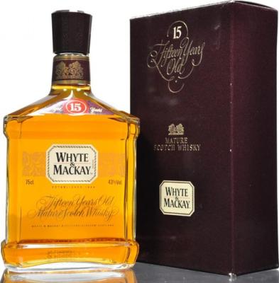 Whyte & Mackay 15yo W&M 43% 750ml