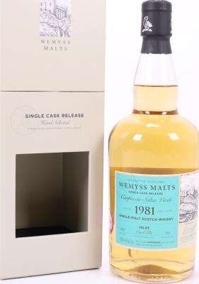 Caol Ila 1981 Wy Carpaccio Salsa Verde 46% 700ml