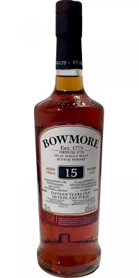 Bowmore 15yo Sherry Cask Finish 43% 750ml