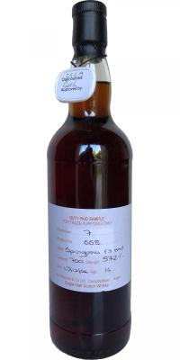 Springbank 2004 Duty Paid Sample For Trade Purposes Only Fresh Sherry Hogshead Rotation 668 57.2% 700ml