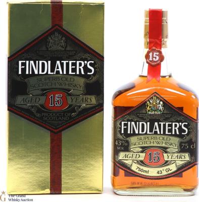 Findlater's 15yo dala boldrini import-export roma italia 43% 750ml