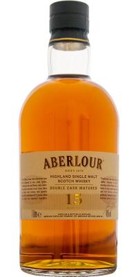 Aberlour 15yo Double Cask Matured Traditional Oak & Sherry Oak 40% 1000ml