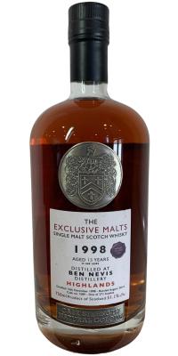 Ben Nevis 1998 CWC The Exclusive Malts #1589 51.1% 750ml