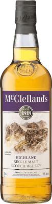 McClelland's Highland Single Malt Scotch Whisky 40% 700ml