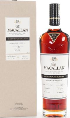 Macallan 2020 ESB-10935 02 European Oak Sherry Butt 61.5% 700ml