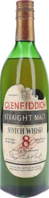 Glenfiddich 8yo Straight Malt Oak Naafi HM Forces 43% 750ml