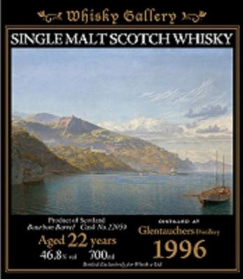 Glentauchers 1996 W-e Whisky Gallery Bourbon Barrel 22059 46.8% 700ml