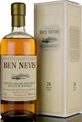 Ben Nevis 1969 Fort William Limited 55.4% 750ml