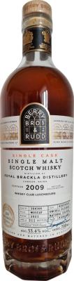 Royal Brackla 2009 BR Single Cask Muscat Whisky Club Luxembourg 53.4% 700ml