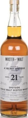 A Secret Speyside Distillery 1997 MoM Sherry Butt 55.9% 700ml