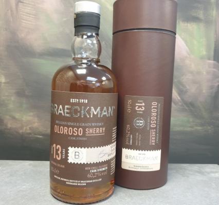 Braeckman Distillers 2007 Oloroso Sherry Cask Finish #284 60.2% 500ml