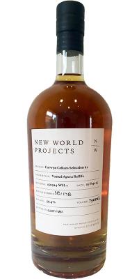 New World Projects Carwyn Cellars Selection #1 Vatted Apera Refills Batch 150914-WH-1 59.4% 750ml