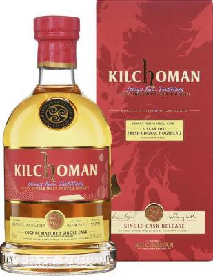 Kilchoman 2017 Antipodes 1st-Fill Maison Ferrand Cognac Hogshead LMDW 58.4% 700ml