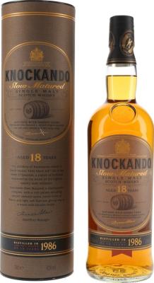 Knockando 1986 Slow Matured Sherry Casks 43% 700ml