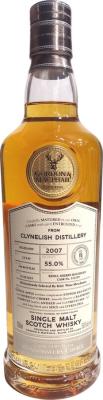 Clynelish 2007 GM Connoisseurs Choice Cask Strength Refill Sherry Hogshead K&L Wine Merchants 55% 750ml