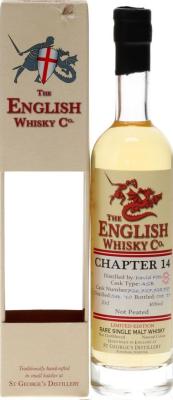 The English Whisky 2008 Chapter 14 Non Peated ASB 582 583 584 585 46% 200ml
