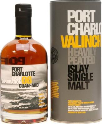 Port Charlotte Cask Exploration 06 Valinch Cuan-Ard Grenache Blanc #1615 58.6% 500ml