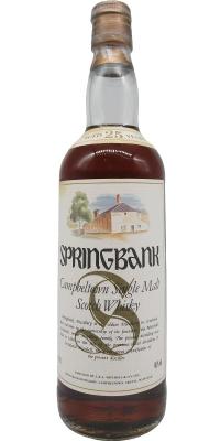 Springbank 25yo Distillery Picture Label 46% 700ml