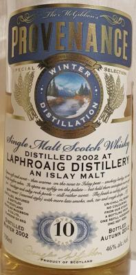 Laphroaig 2002 McG Refill Hogshead DMG 9254 46% 700ml