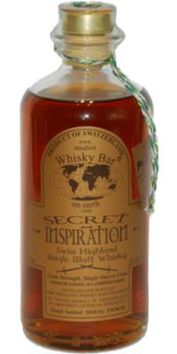 SmallestWhiskyBarOnEarth 2005 Secret Inspiration Sherry Cask #1145 62.6% 500ml