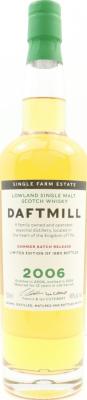 Daftmill 2006 Summer Batch Release usa 1st Fill Bourbon Barrels 067-073/2006 46% 750ml