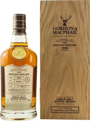 Mortlach 1985 GM Refill American Hogshead #3545 52% 700ml