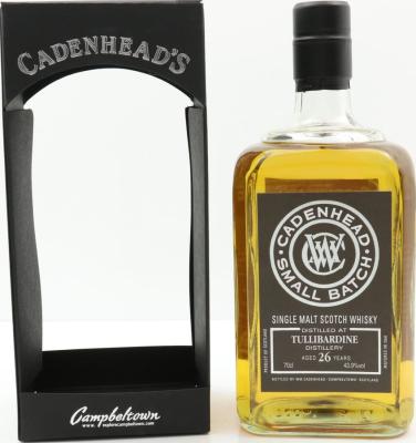 Tullibardine 26yo CA Small Batch 2x Hogsheads 43.9% 700ml