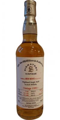 Ben Nevis 1993 SV The Un-Chillfiltered Collection Sherry Butt #2691 46% 700ml