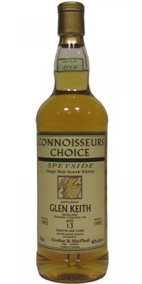 Glen Keith 1993 GM Connoisseurs Choice Oak Casks 46% 750ml