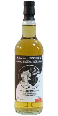 Deanston 2008 WPB co-brand 03 Bourbon Barrel Joint Bottling with O'my Bar 57.7% 700ml