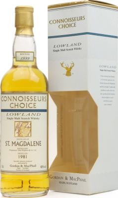 St. Magdalene 1981 GM Connoisseurs Choice 40% 700ml