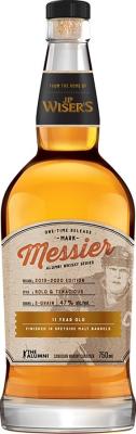 J.P. Wiser's 11yo Mark Messier Alumni whisky series 47% 750ml