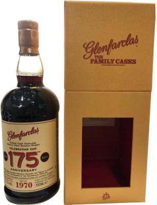 Glenfarclas 1970 175th Anniversary Sherry Cask Taiwan 51.5% 700ml