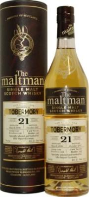 Tobermory 1995 MBl The Maltman Refill Hogshead #1889 50.9% 700ml