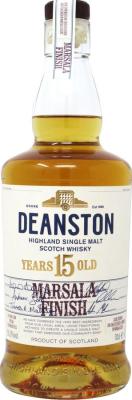 Deanston 15yo Marsala Finish Distillery Exclusive 55.2% 700ml