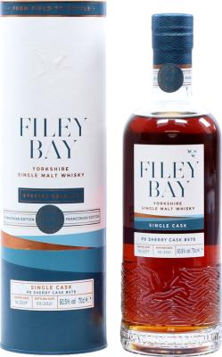 Filey Bay 2017 Single Cask Yorkshire Single Malt Whisky PX Sherry #678 60.5% 700ml