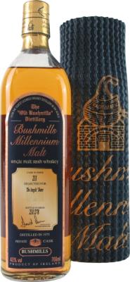 Bushmills 1975 Millennium Malt Cask no.231 Selected for The Angels Share 43% 700ml