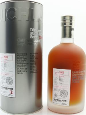 Bruichladdich 2009 Micro-Provenance Series France Rivesaltes Second Fill #1613 63.1% 700ml