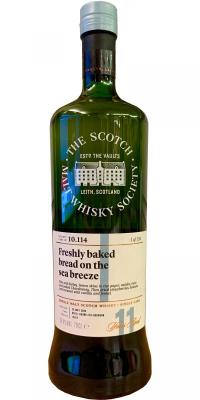 Bunnahabhain 2005 SMWS 10.114 Freshly baked bread on the sea breeze Refill Ex-Bourbon Barrel 58.8% 700ml