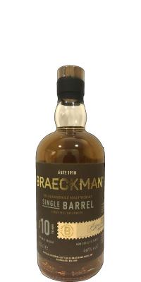 Braeckman Distillers 10yo Single Barrel 46% 500ml