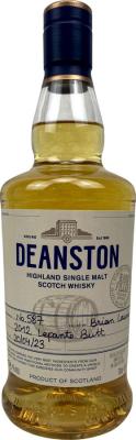 Deanston 2012 Handfilled Distillery only Le Panto Butt 59% 700ml