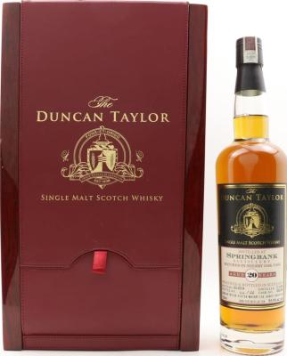 Springbank 1993 DT The Duncan Taylor Single Sherry Oak Cask 635264 54.4% 700ml