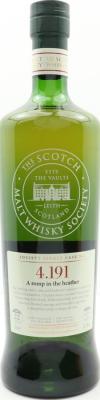 Highland Park 1991 SMWS 4.191 a romp in the heather Refill Ex-Bourbon Hogshead 54.2% 700ml