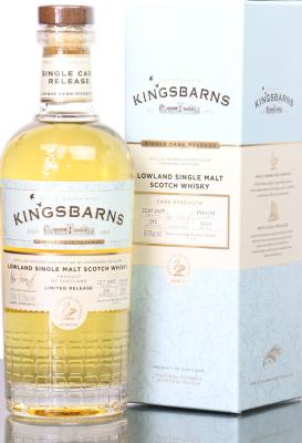 Kingsbarns 2015 Single Cask Release American Oak Bourbon Barrel #1510293 62% 700ml