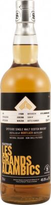 Mortlach 2008 SV Un-chillfiltered & Natural Colour First Fill Ex-Bourbon Barrel #800075 Les Grands Alambics 49.9% 700ml