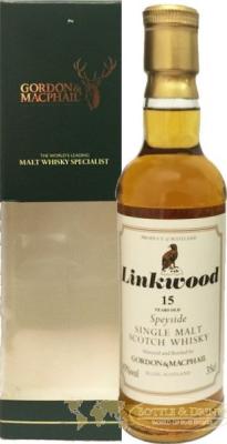 Linkwood 15yo GM 43% 350ml