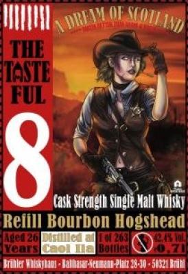 Caol Ila 26yo BW A Dream of Scotland The Tasteful 8 Refill Bourbon Hogshead 42.4% 700ml