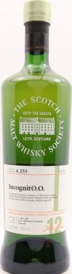 Highland Park 2006 SMWS 4.253 IncognitO.O 12yo Refill Ex-Bourbon Hogshead 62.2% 700ml